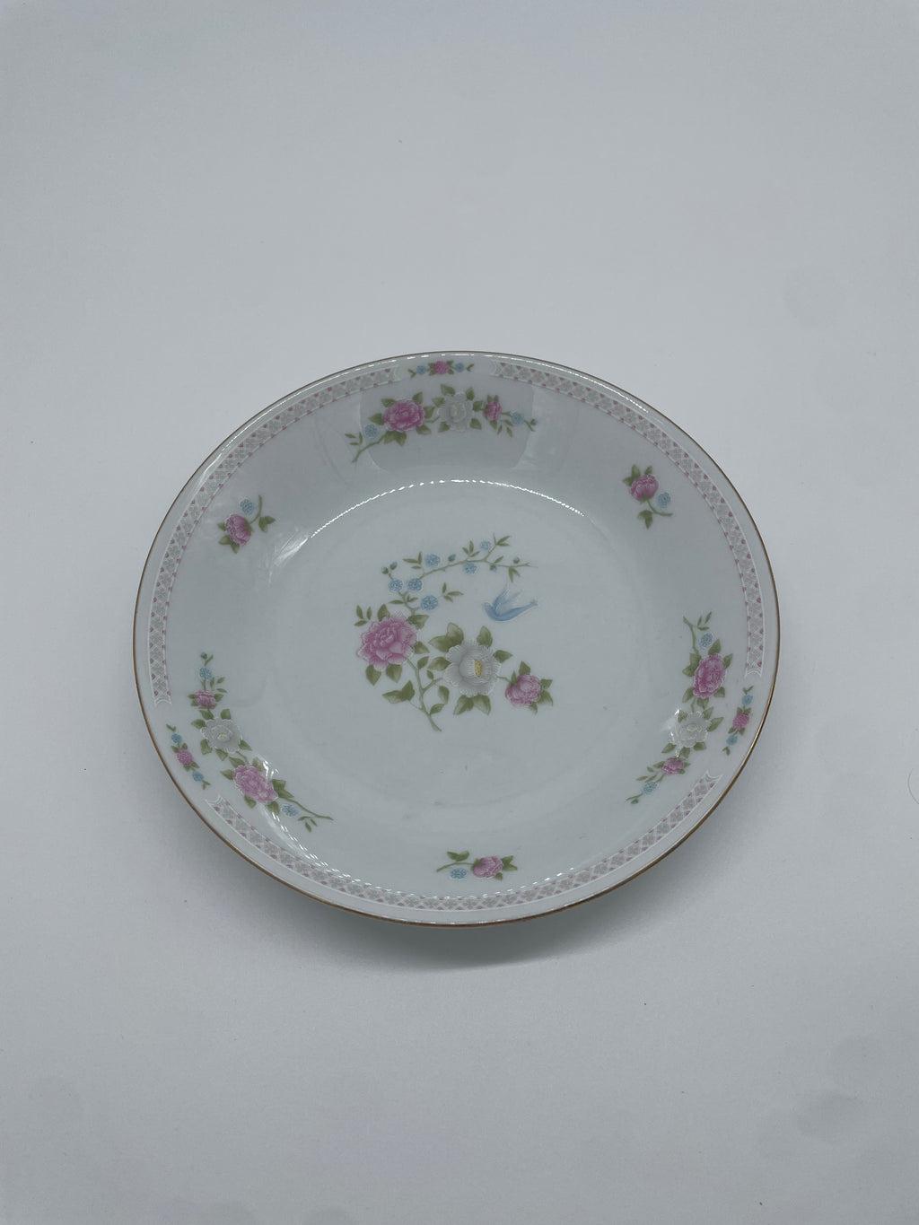 Vintage Crown Ming Bird of Paradise Fine China Coupe Soup Bowl – Jian Shiang