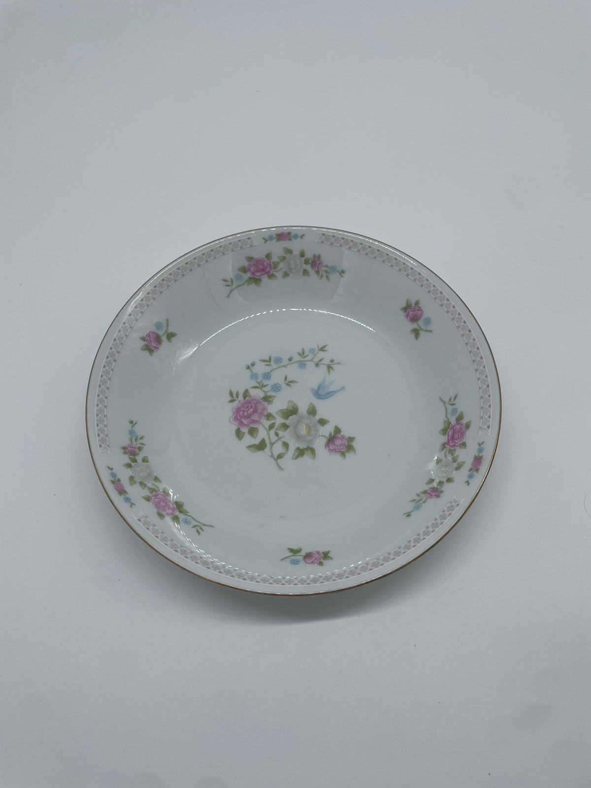 Vintage Crown Ming Bird of Paradise Fine China Coupe Soup Bowl – Jian Shiang