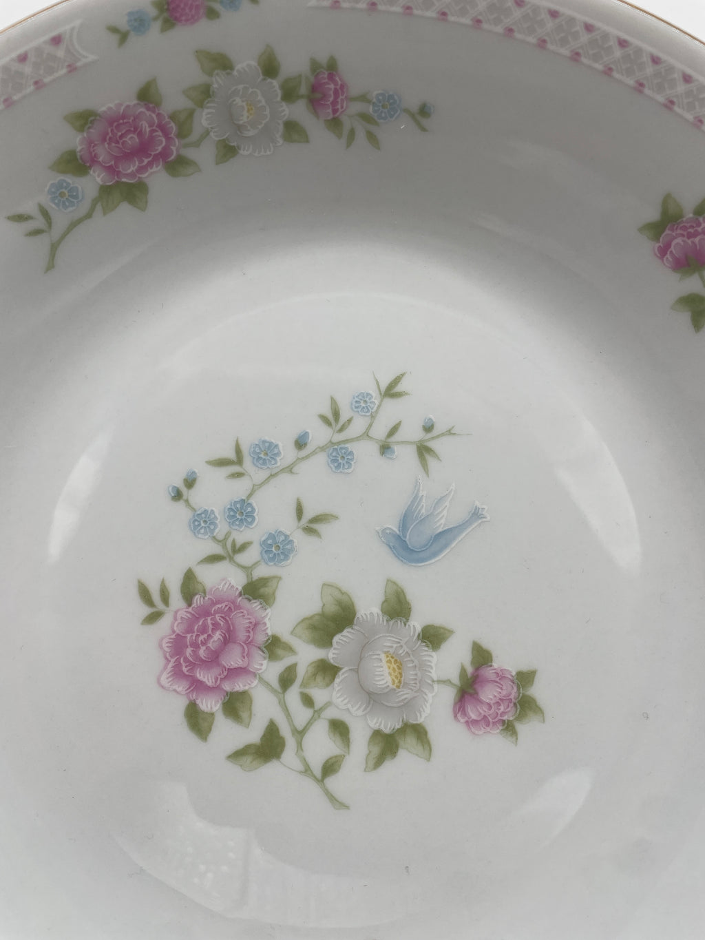 Vintage Crown Ming Bird of Paradise Fine China Coupe Soup Bowl – Jian Shiang
