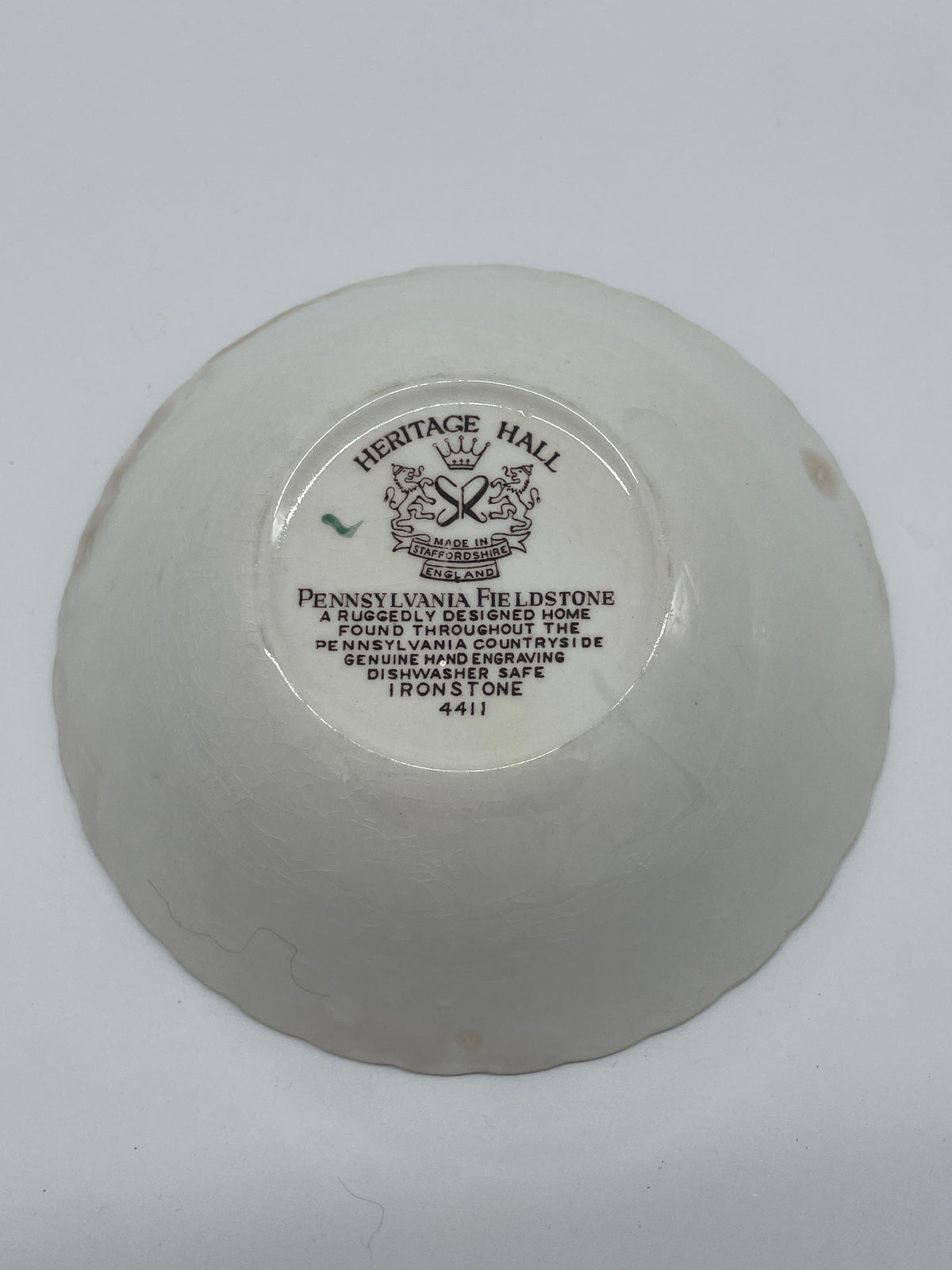 Vintage Johnson Brothers Heritage Hall Pennsylvania Fieldstone Ironstone Bowls – Set of 6