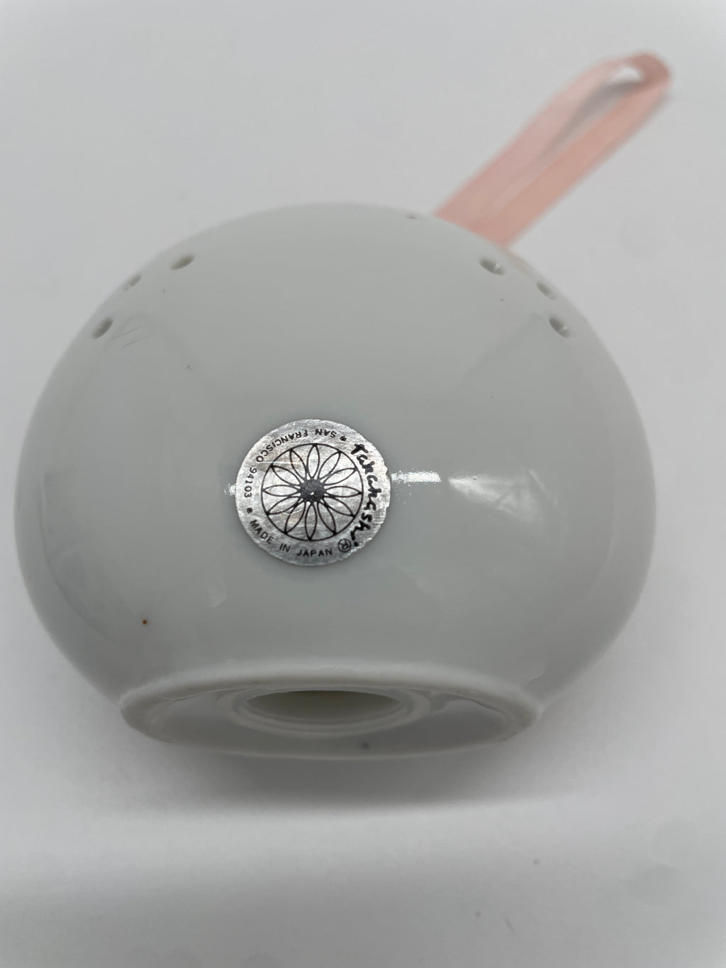 Vintage Takahashi San Francisco Floral Porcelain Pomander – Made in Japan