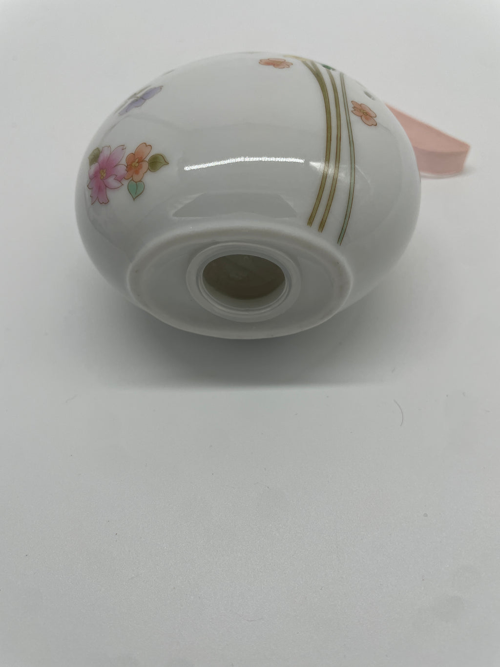 Vintage Takahashi San Francisco Floral Porcelain Pomander – Made in Japan